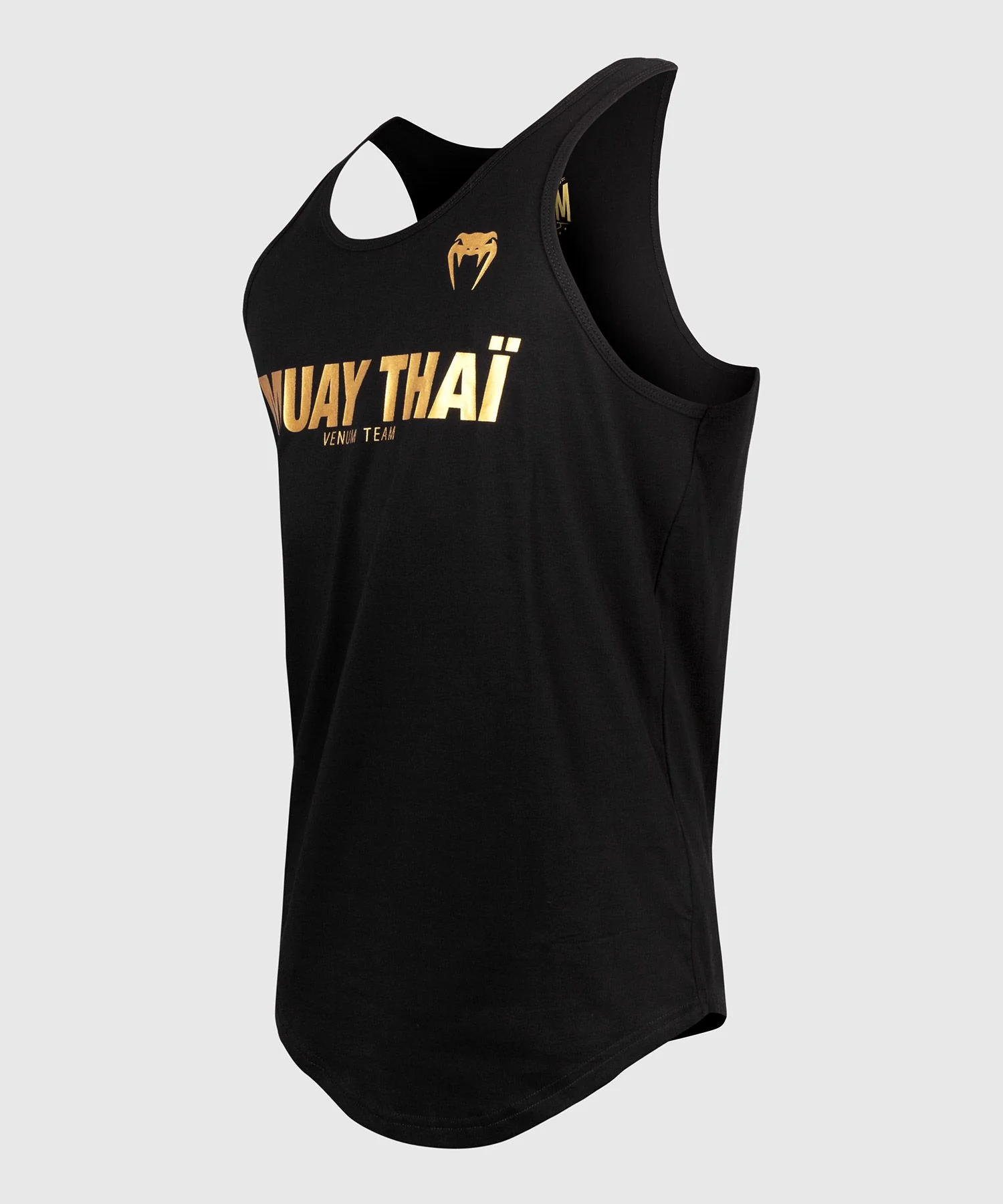 Camiseta sin mangas Venum Muay Thai VT Negro-Oro - Imagen 4