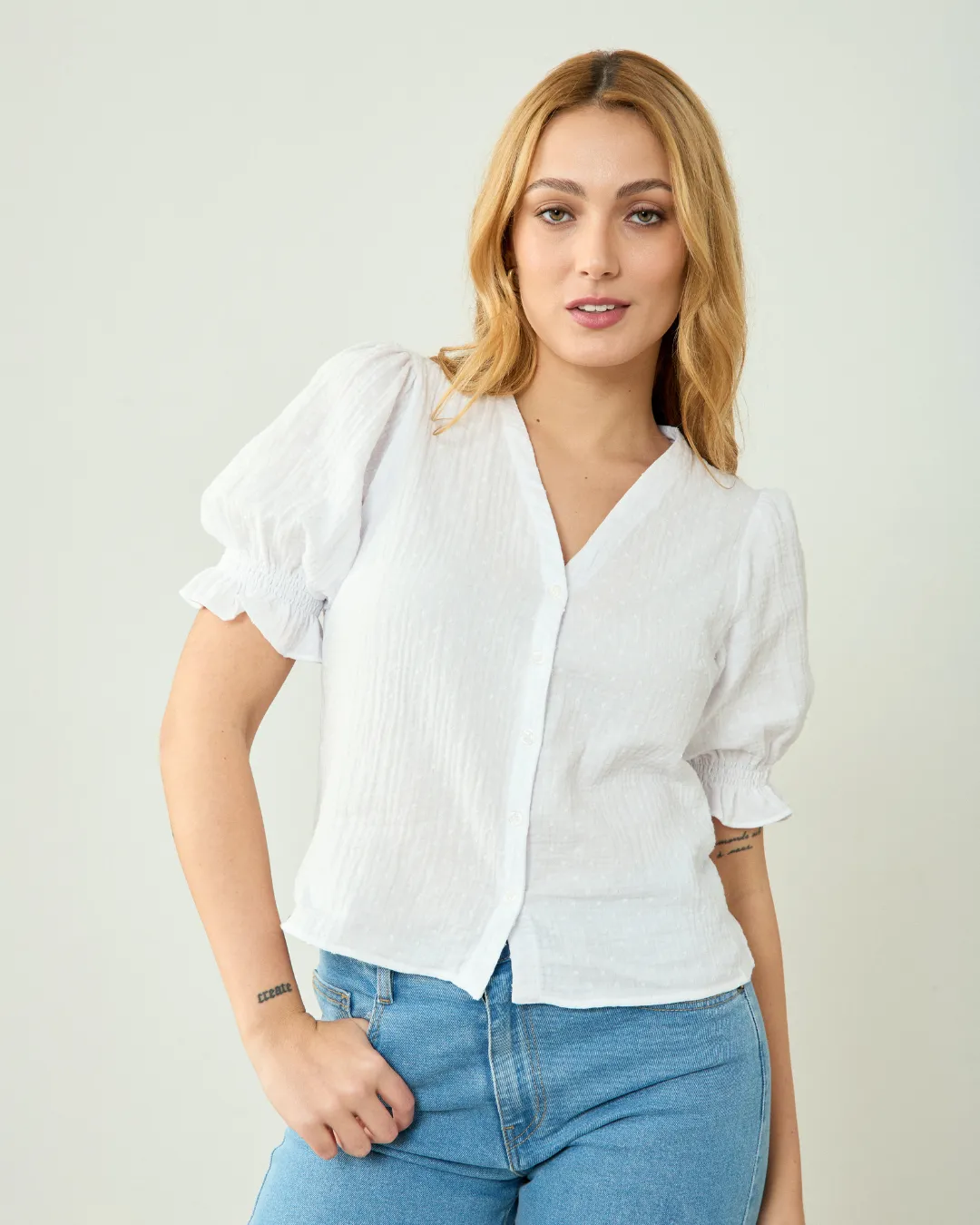 Blusa Marianne Blanca