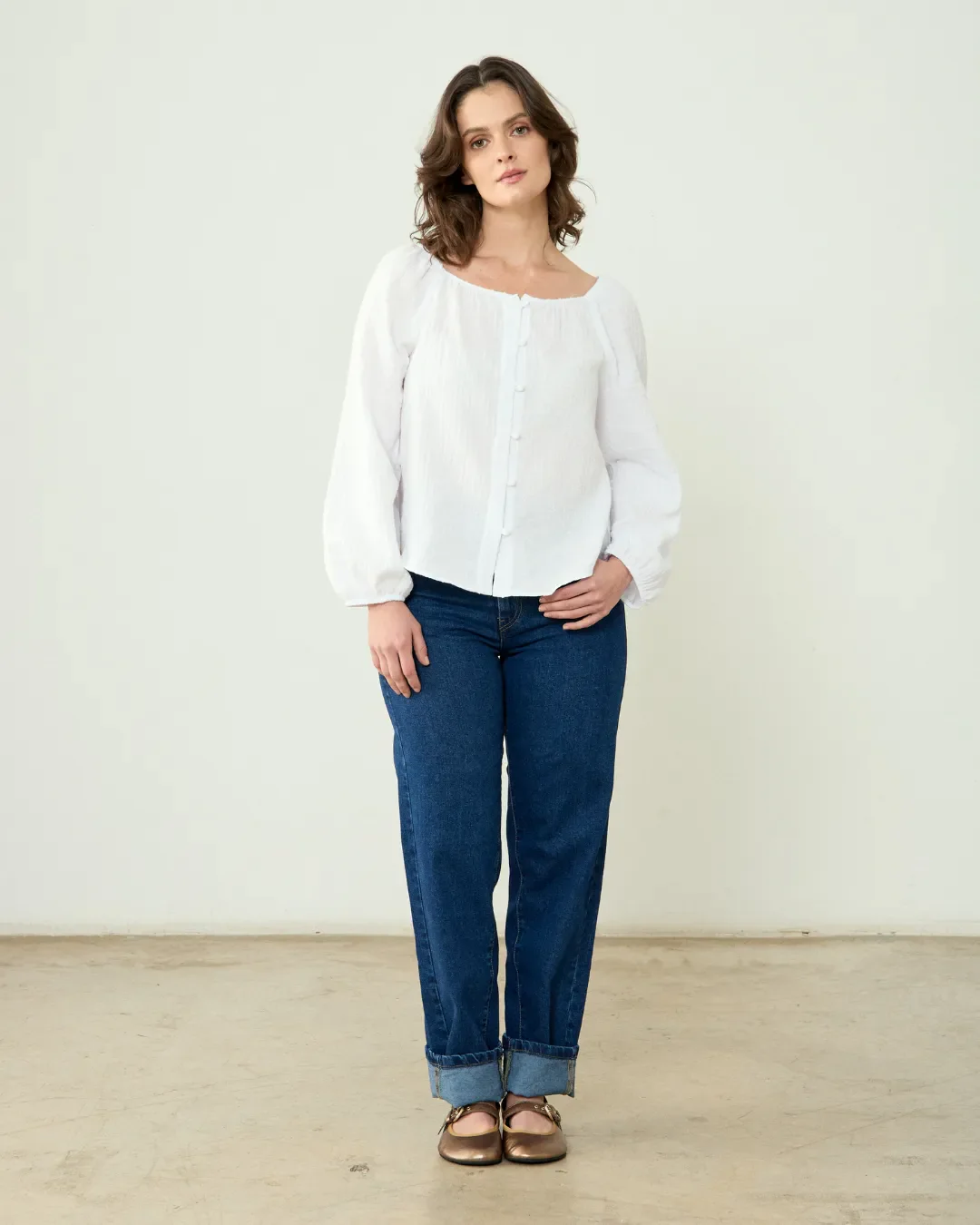 Blusa Teresa Blanca - Imagen 5