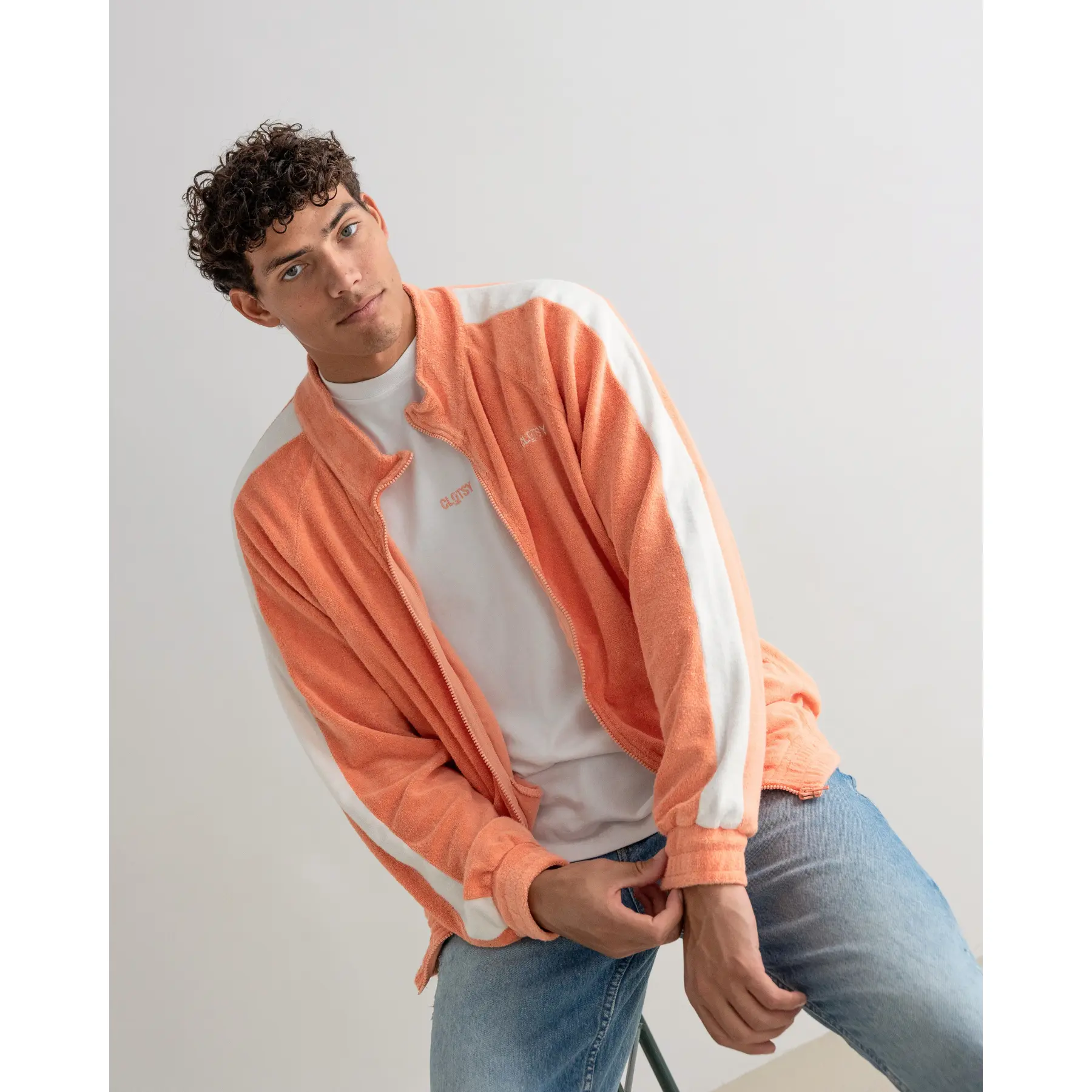Chaqueta de chándal apricot • Ohne x Clotsy - Imagen 6