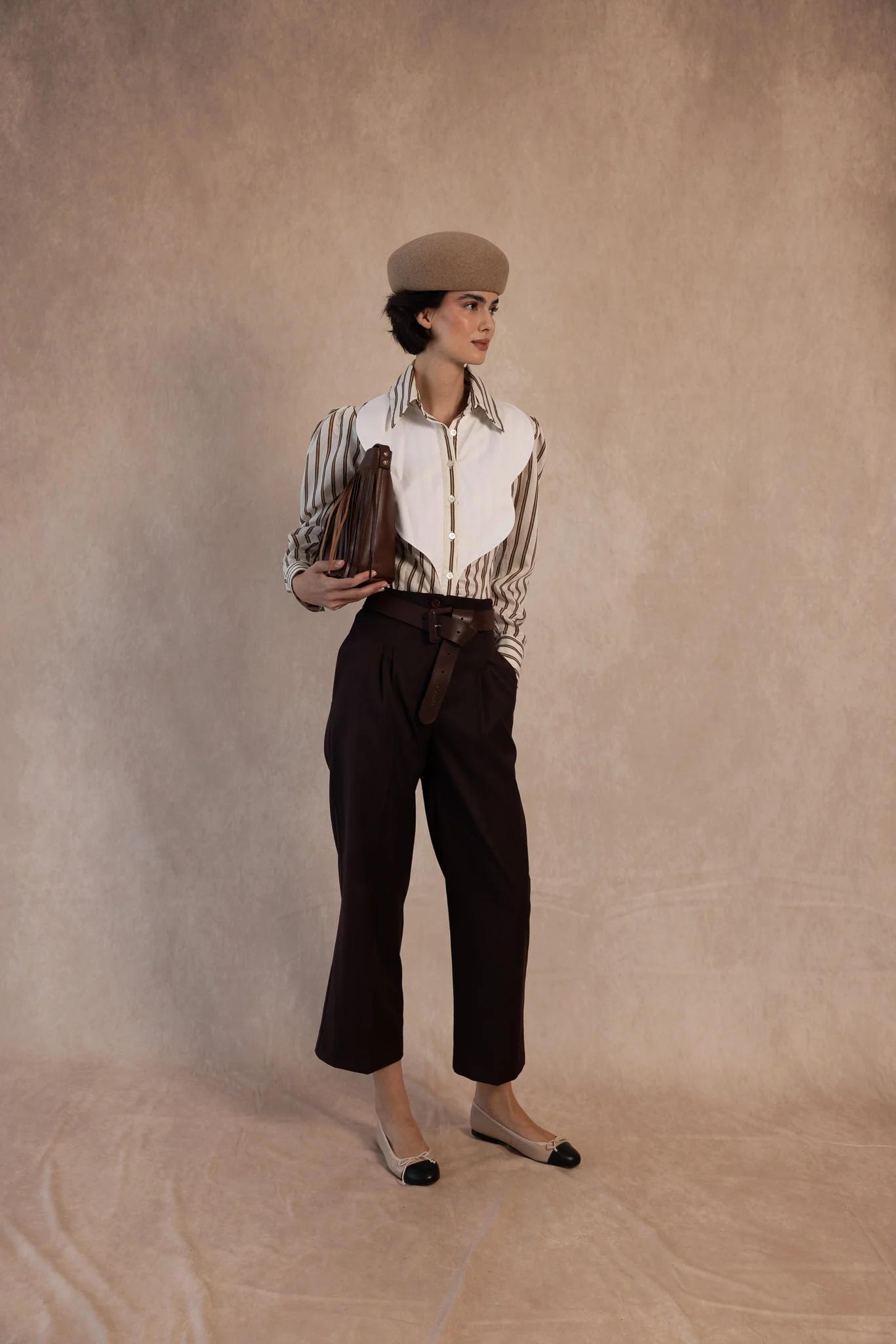 PANTALON ANGELINA MARRON - Imagen 3