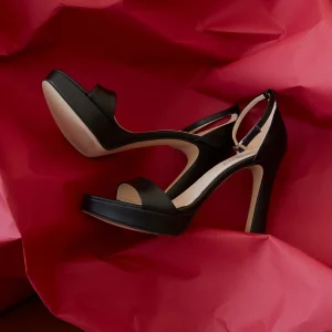 SANDALIAS TACON  NEGRO