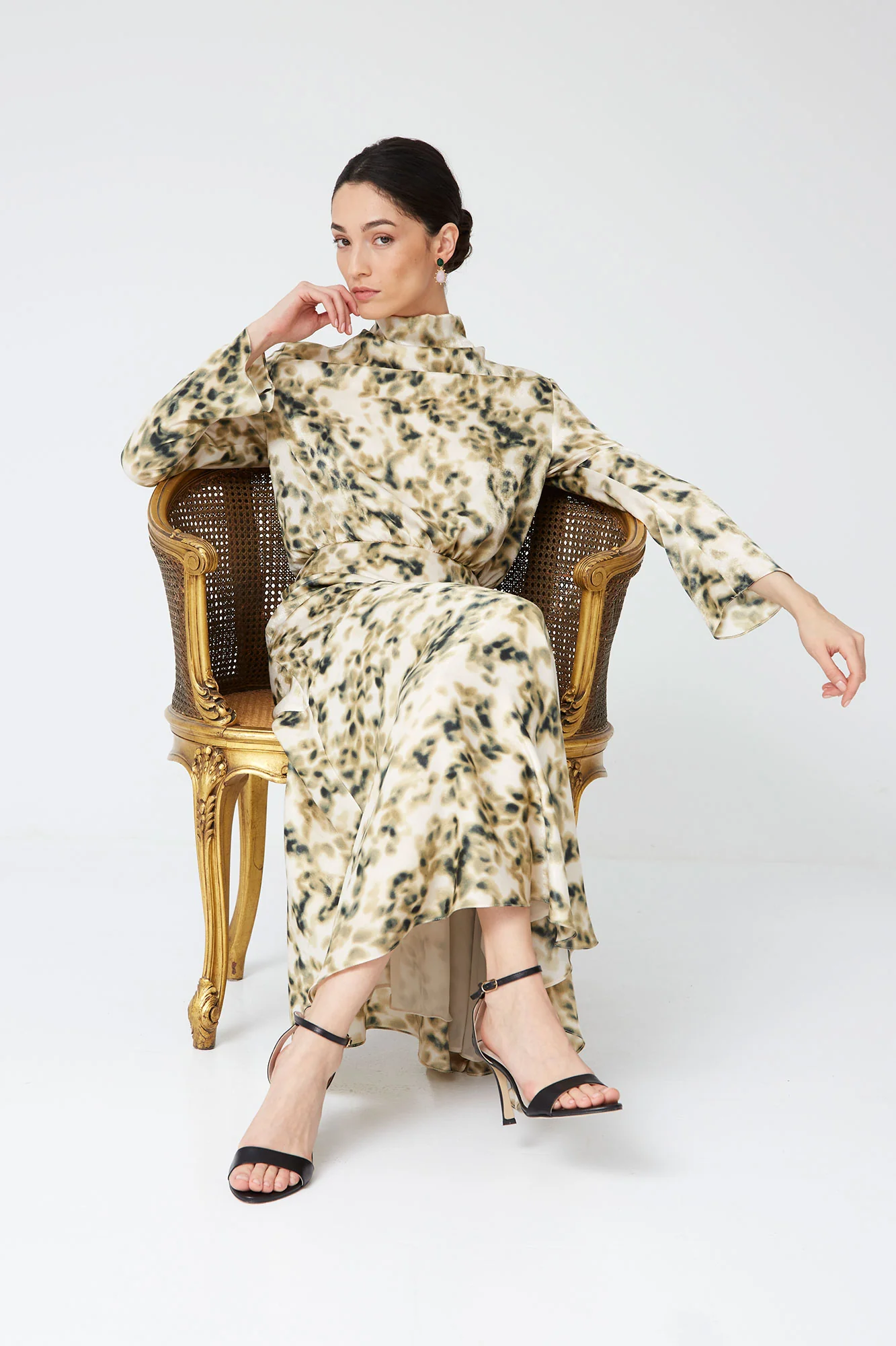 VESTIDO CATALINA VERDE - Imagen 4