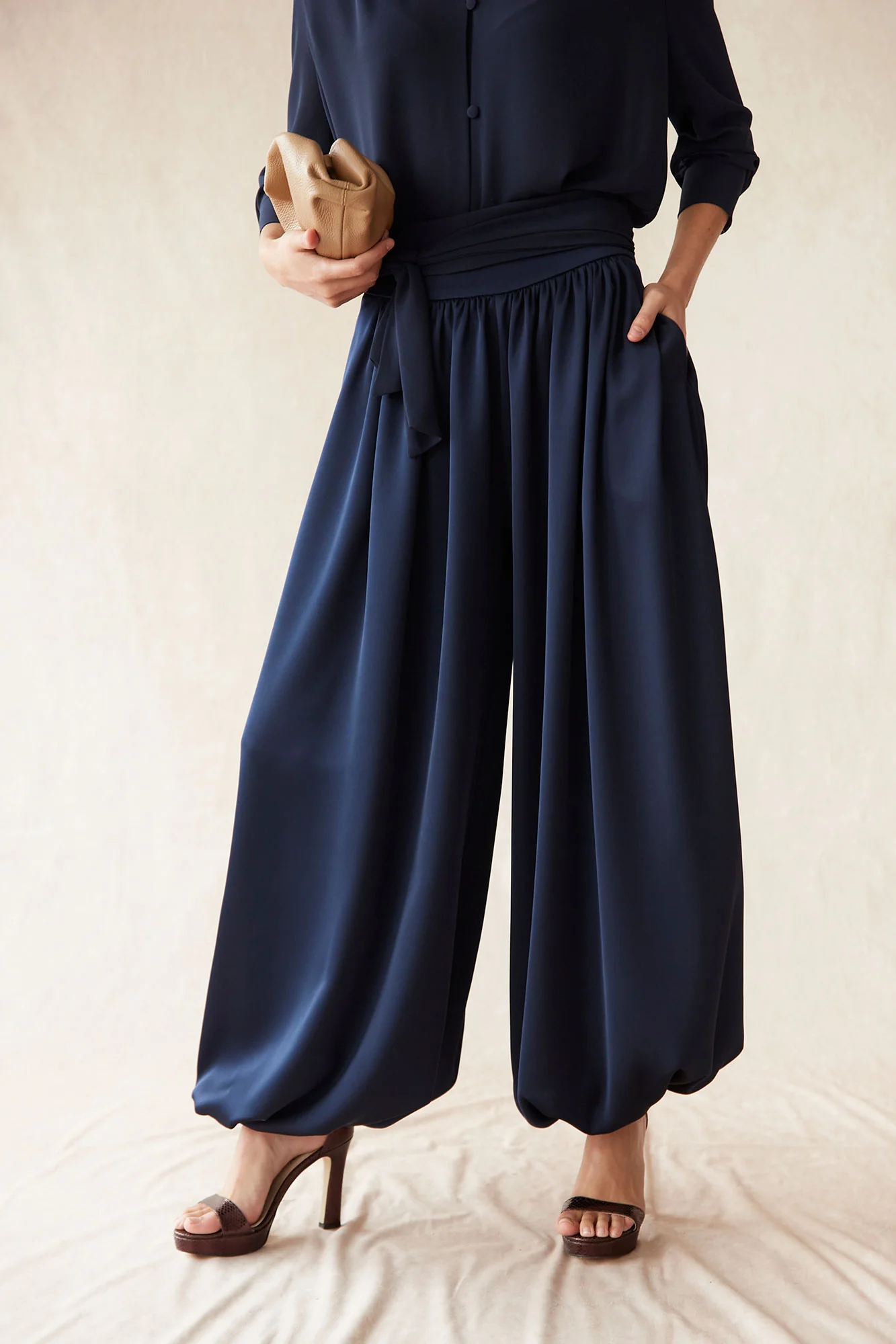PANTALON ELVA MARINO - Imagen 4