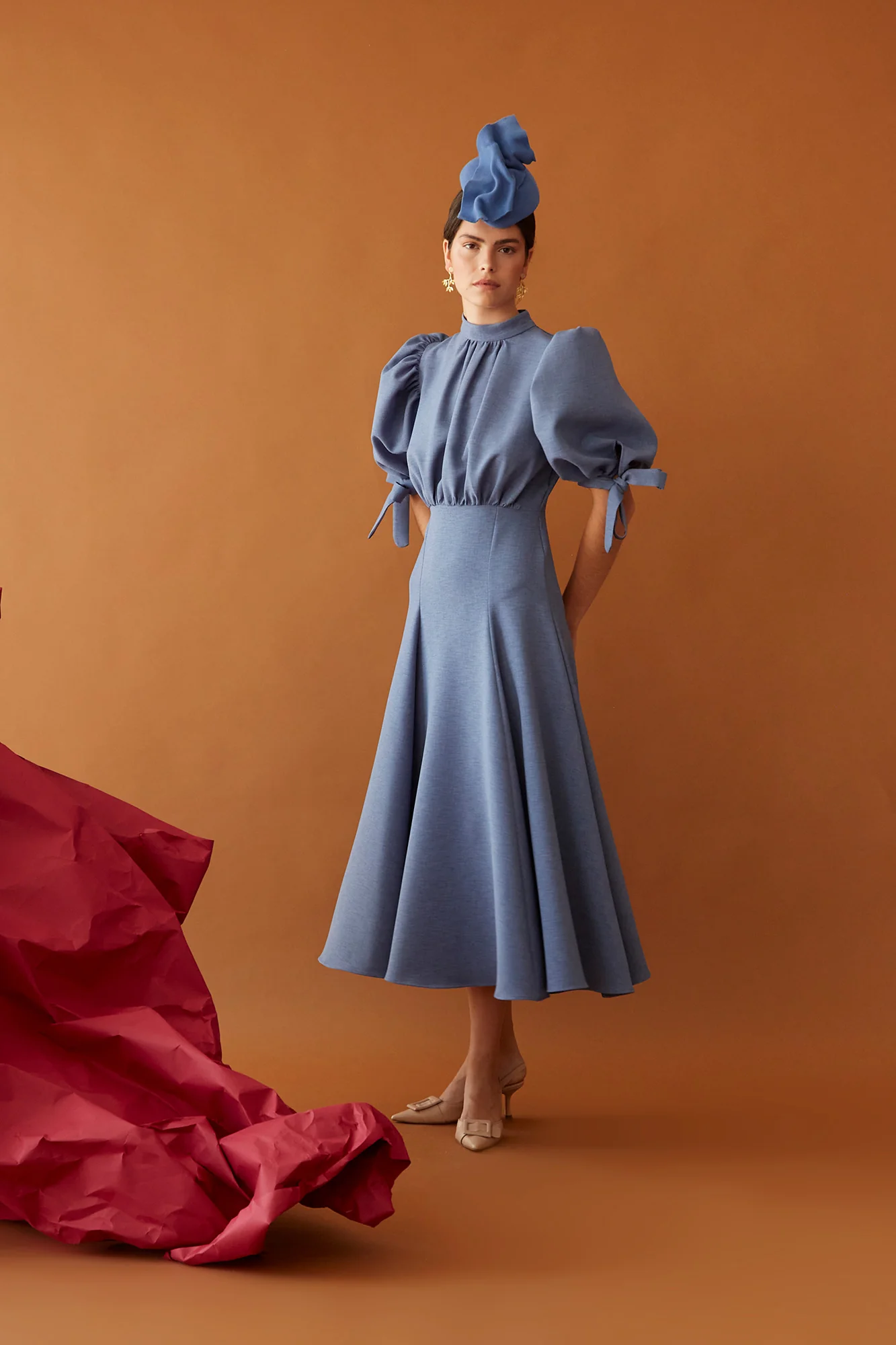 VESTIDO ELENA AZUL - Imagen 3