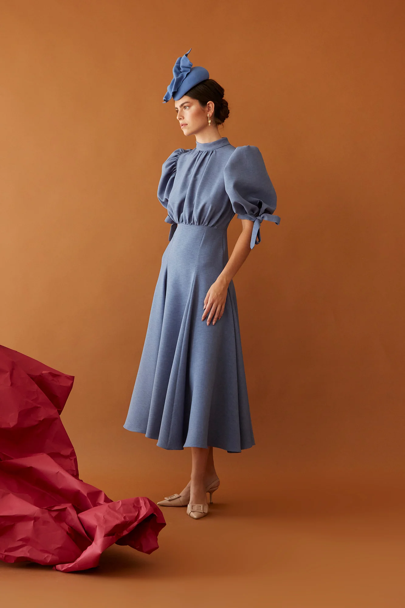 VESTIDO ELENA AZUL - Imagen 4