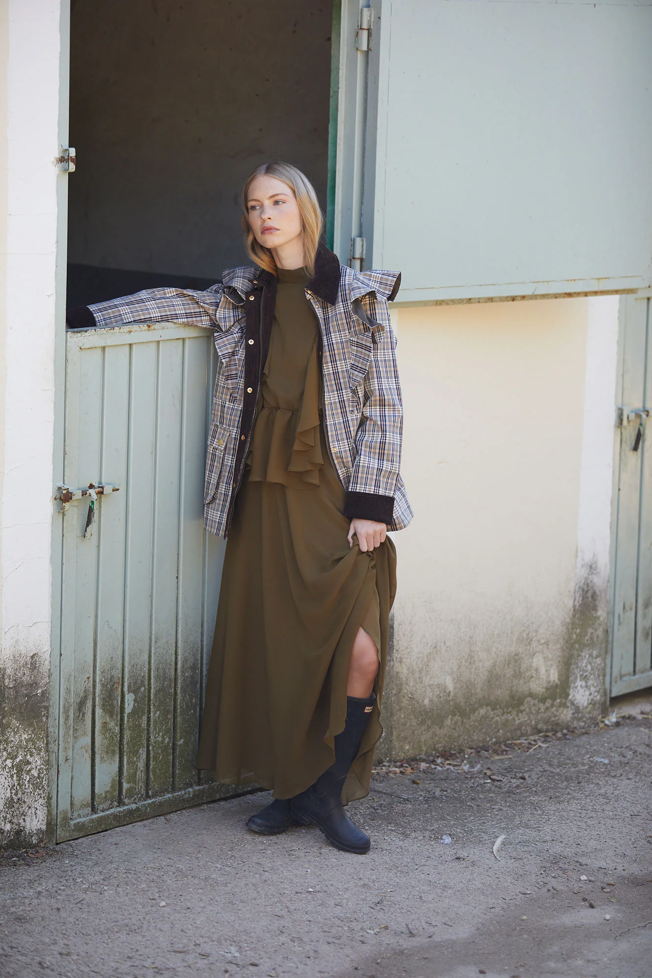 VESTIDO ILEANA VERDE - Imagen 4