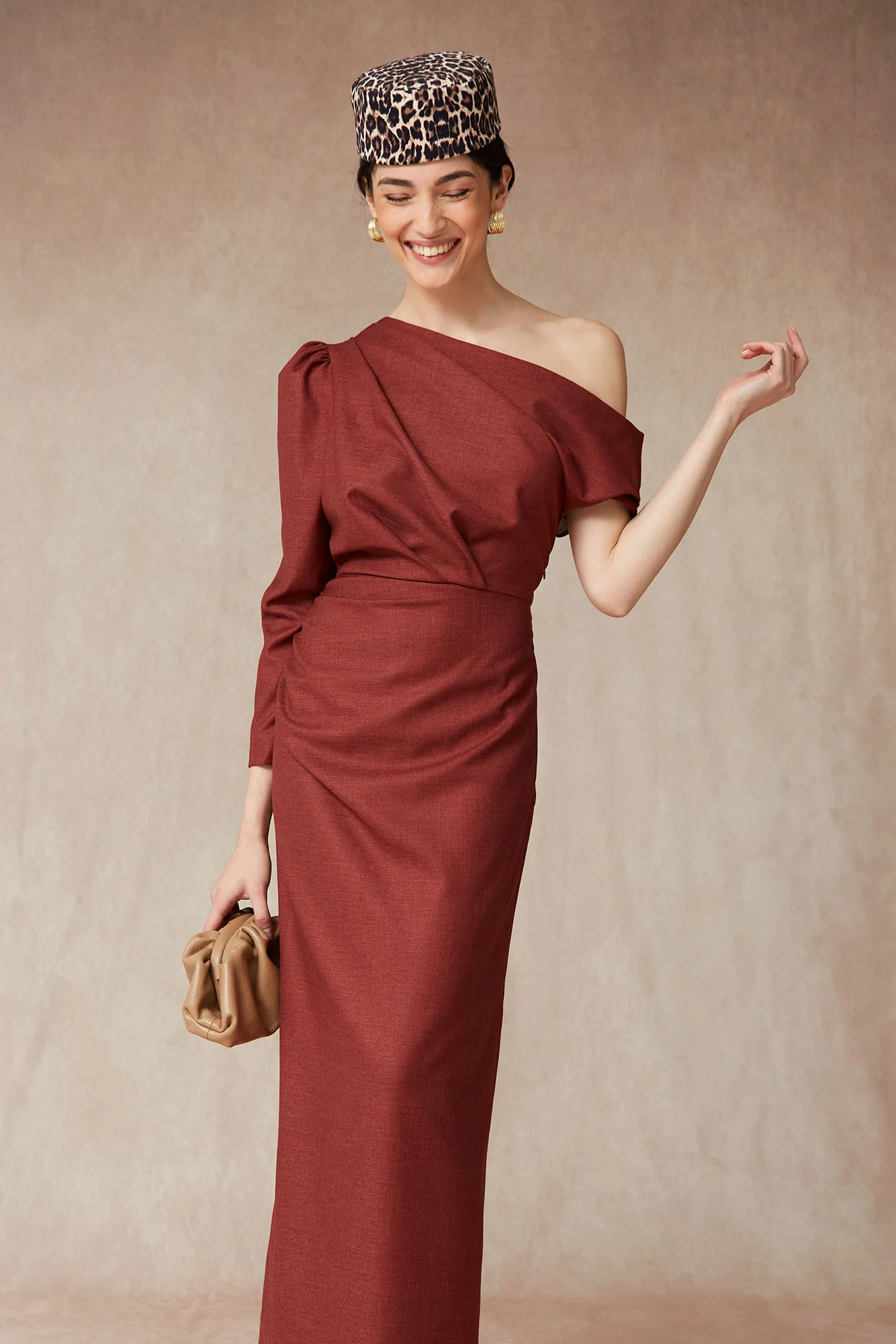 VESTIDO LOGAN TEJA - Imagen 4