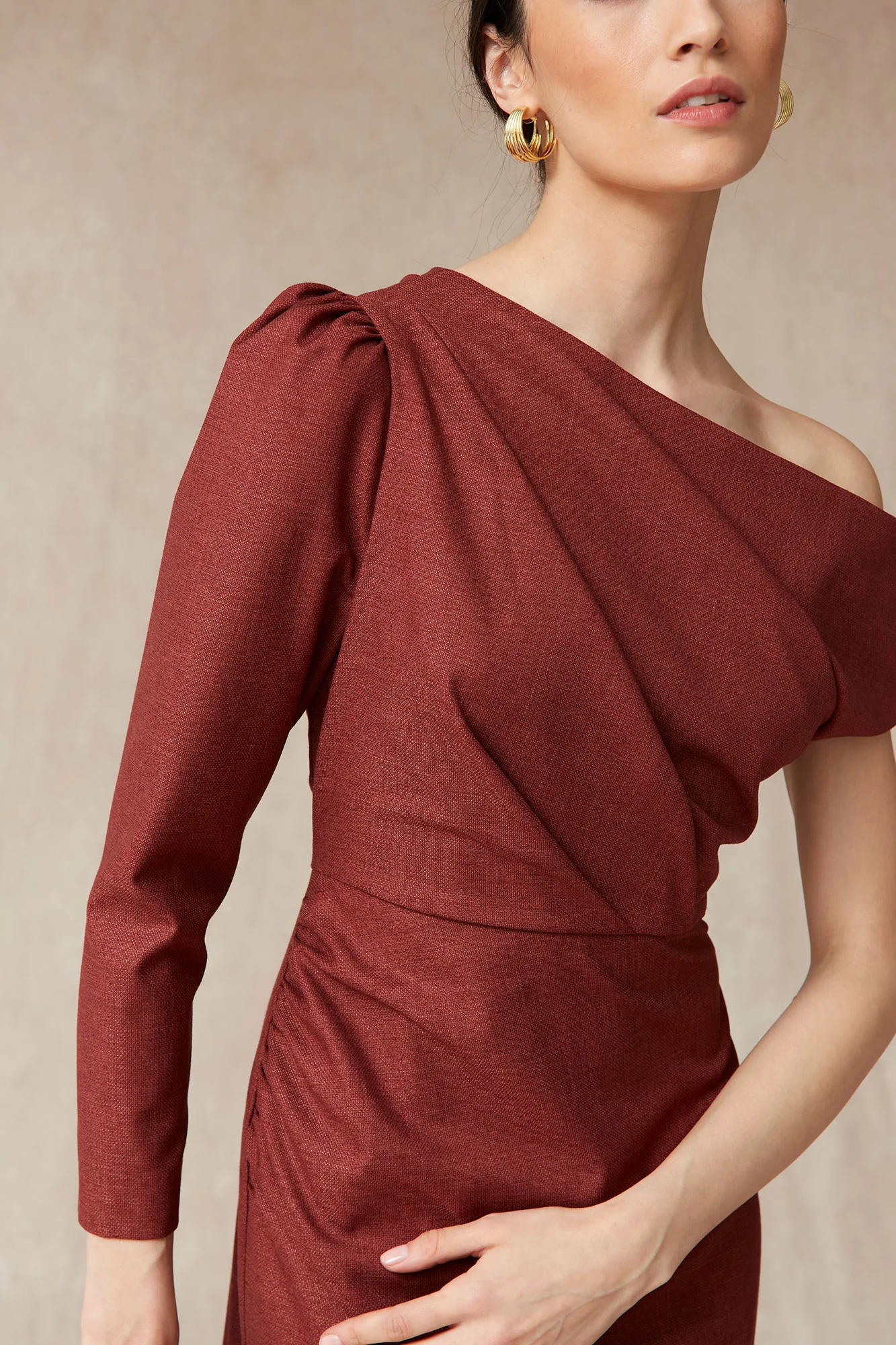 VESTIDO LOGAN TEJA - Imagen 3