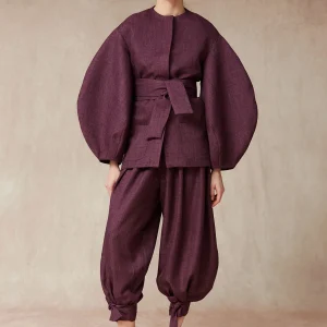 PANTALON BRUNO MORADO