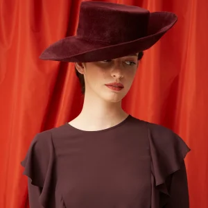 BLUSA ESTELA BURDEOS