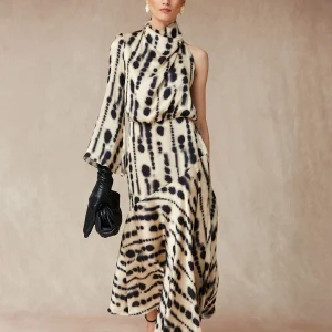 VESTIDO PENNY CRUDO/NEGRO