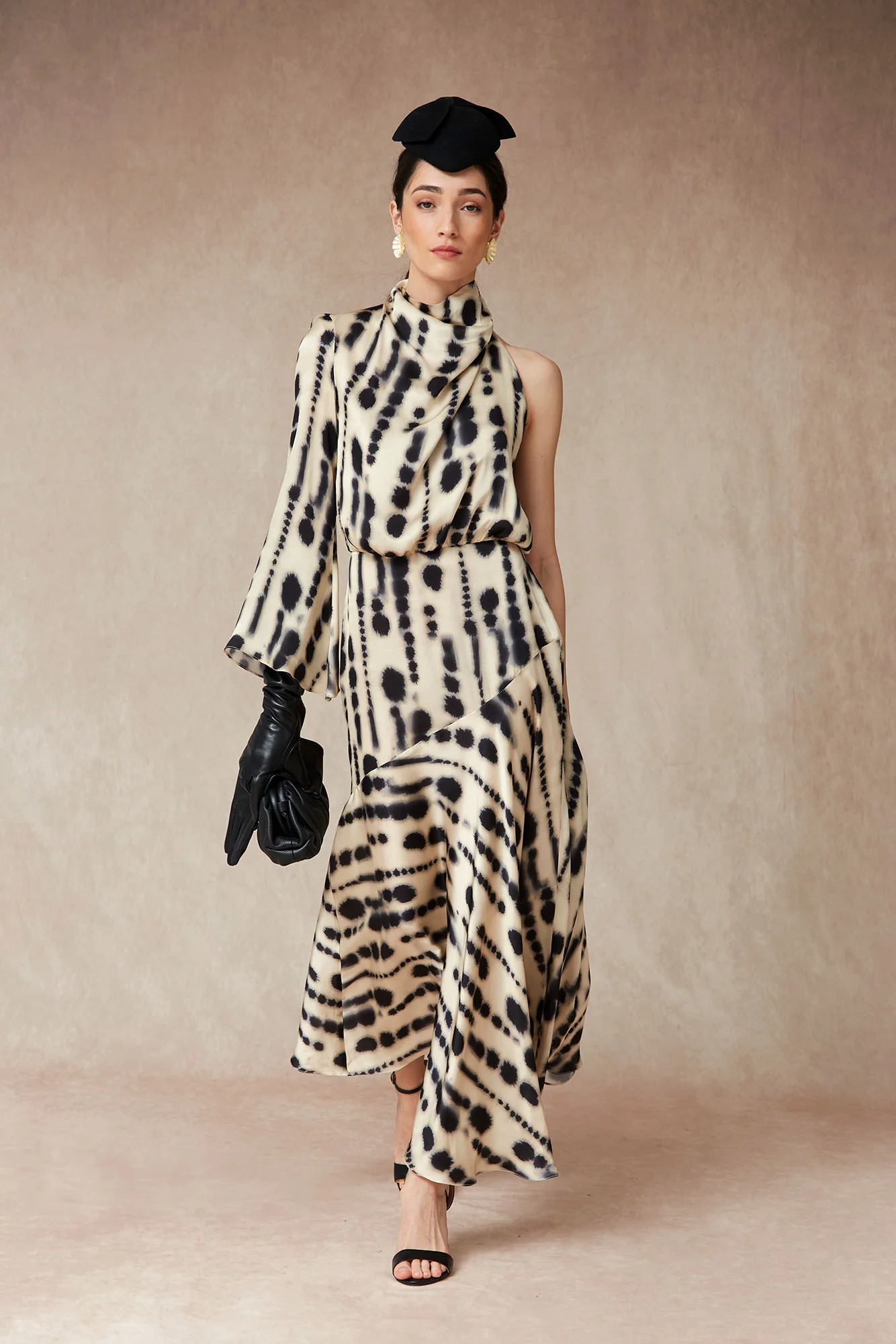 VESTIDO PENNY CRUDO/NEGRO