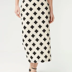 FALDA ANNACHIARA CRUDO/NEGRO