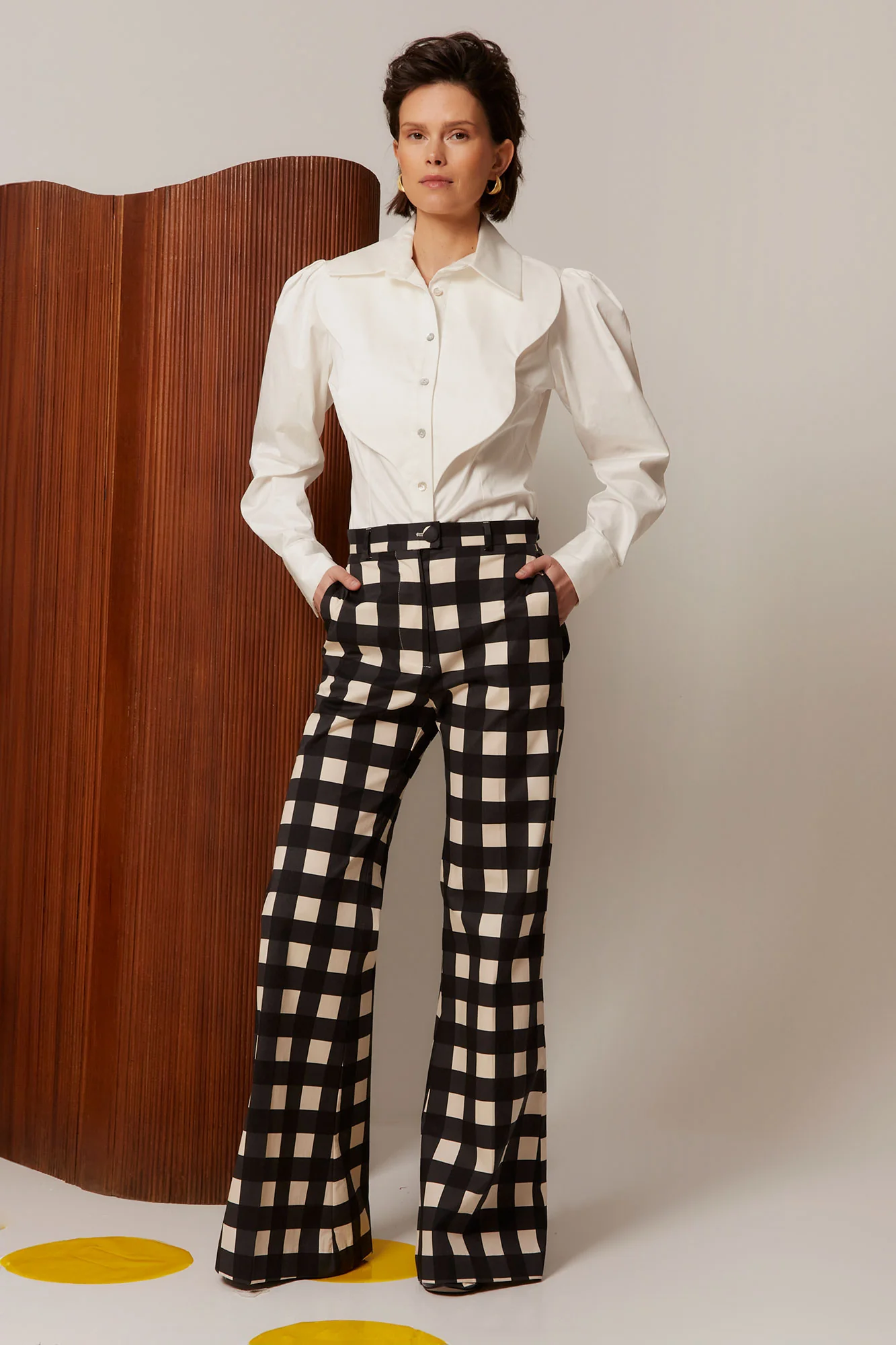 CAMISA BROOKE BLANCO