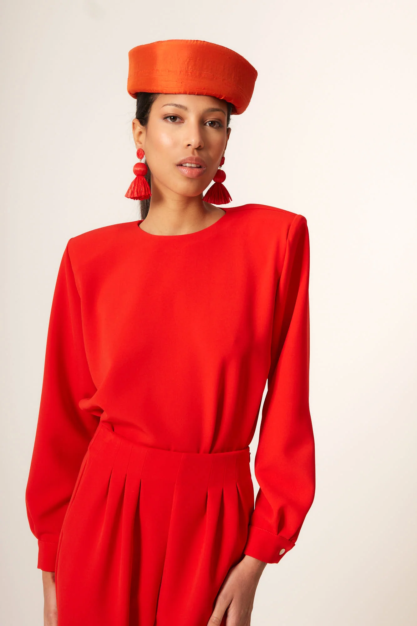 BLUSA ENEKO ROJO - Imagen 3