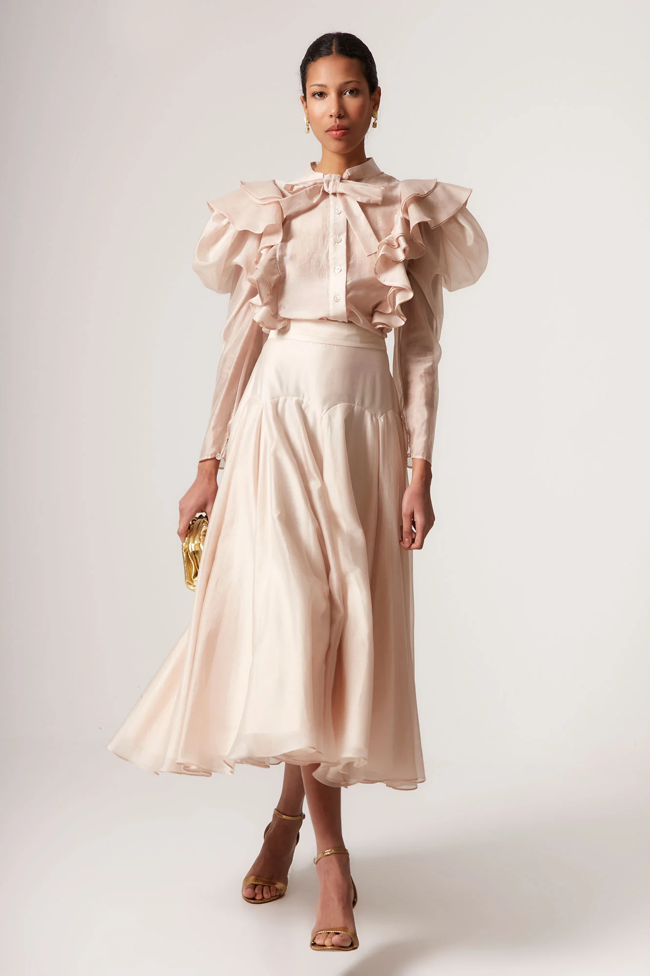 FALDA ELISA BEIGE - Imagen 3