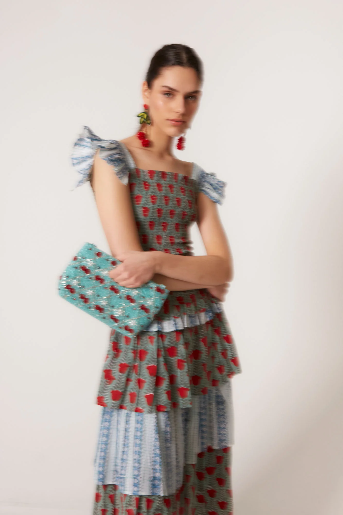 VESTIDO PERLINA FLORES MULTI - Imagen 5