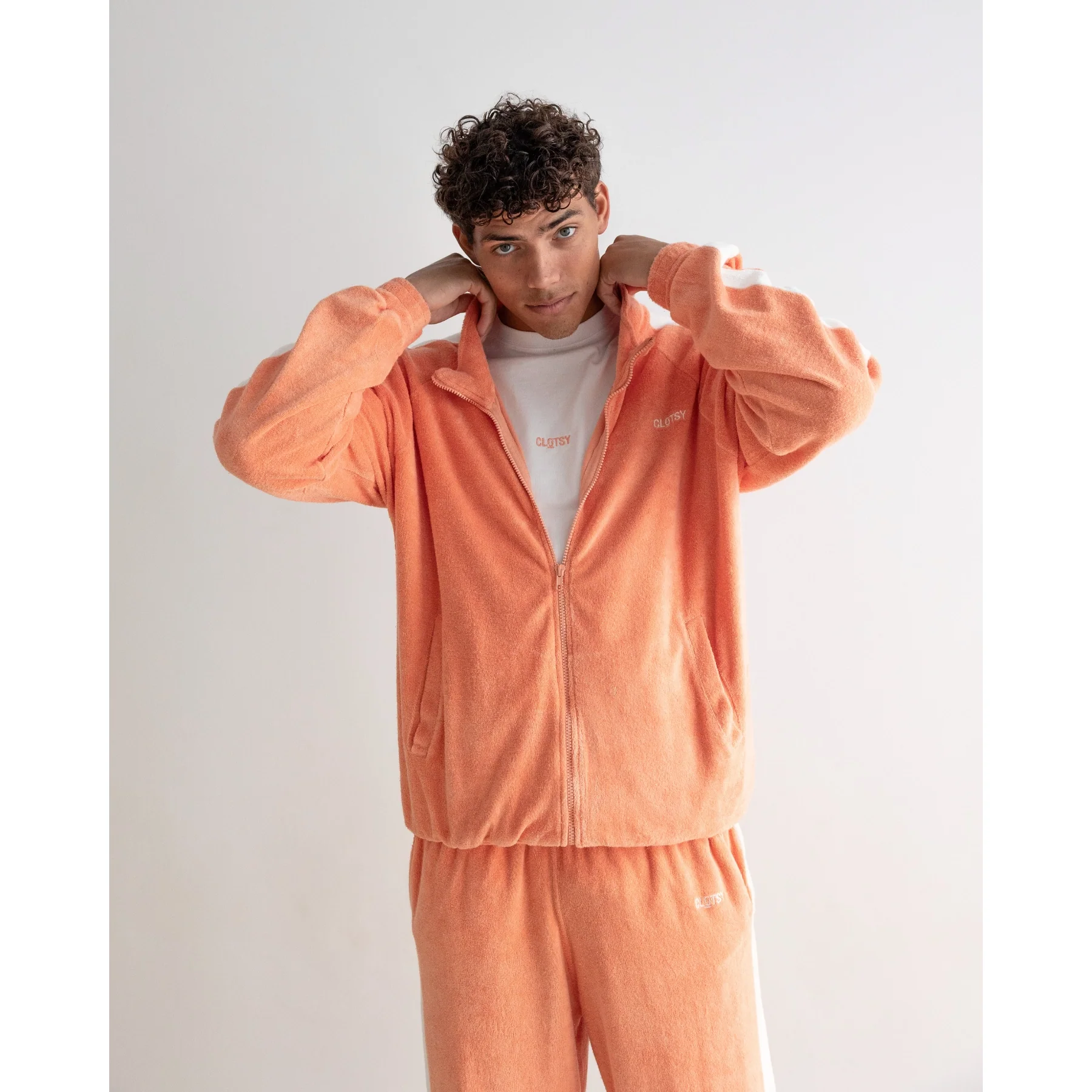 Chaqueta de chándal apricot • Ohne x Clotsy - Imagen 7