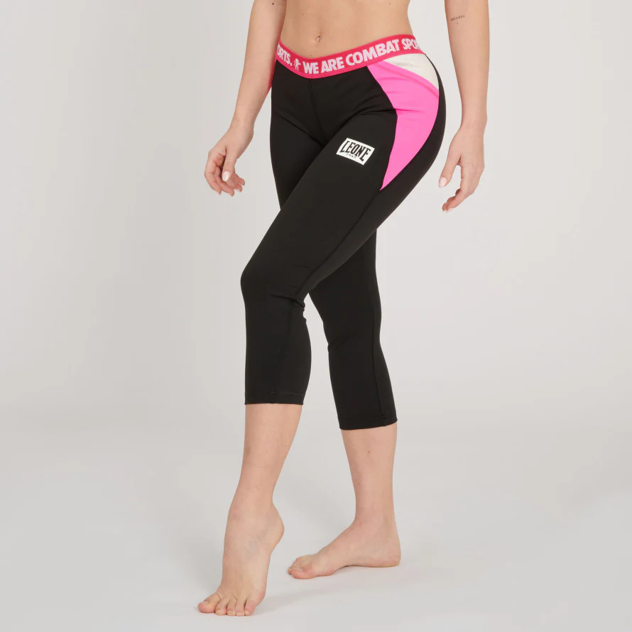 Leggings capri mujer Leone Logo Wacs ABX149