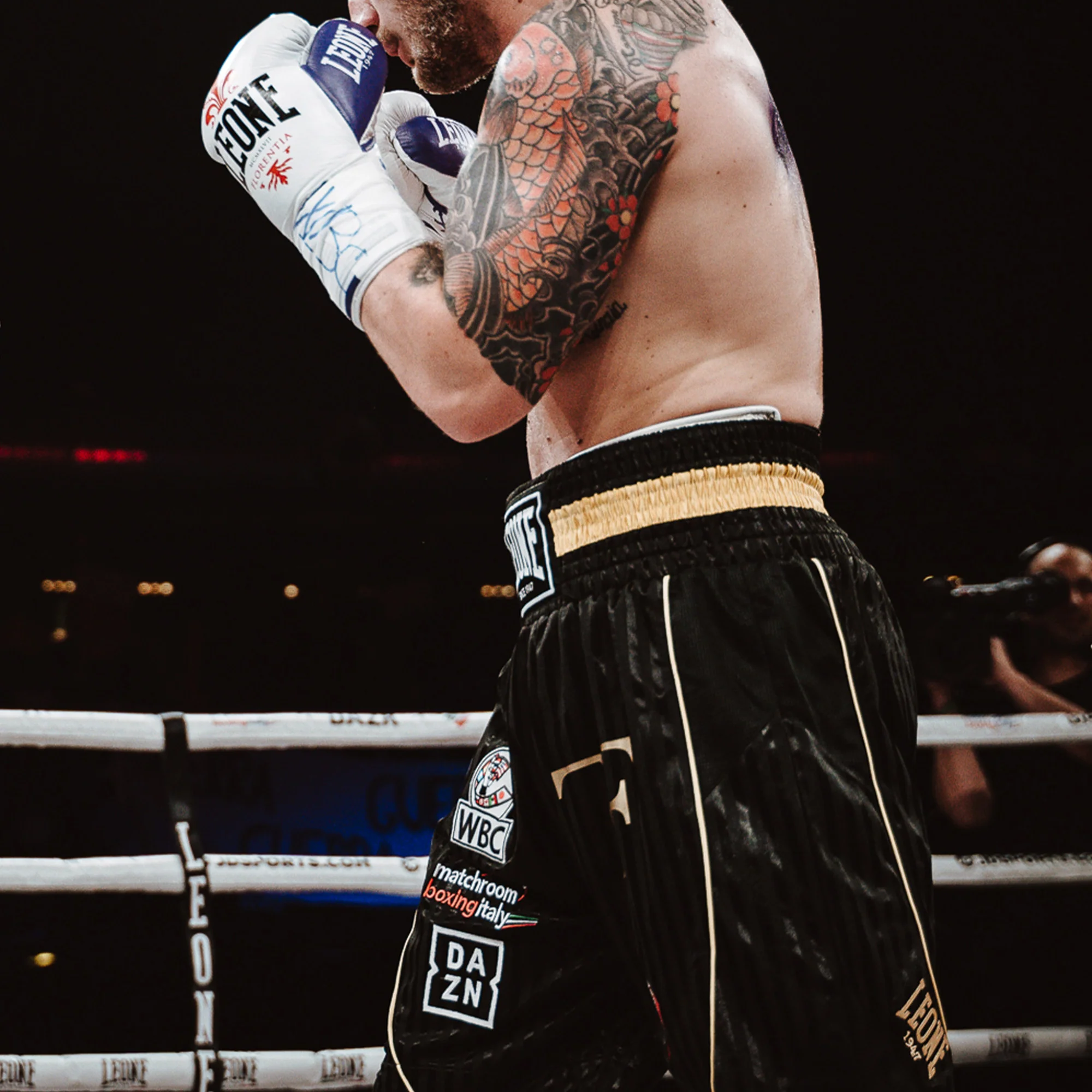 Pantalones de boxeo Leone Premium AB240 - Imagen 5