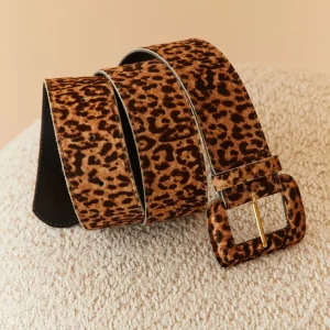 CINTURON LEOPARDO MULTICOLOR