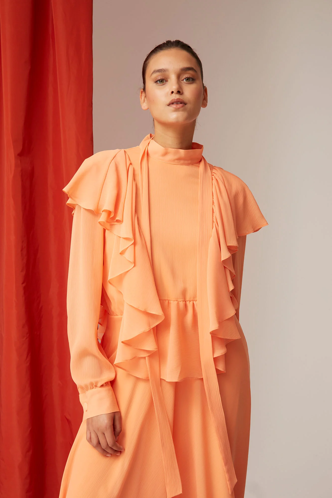 VESTIDO ILEANA CORAL