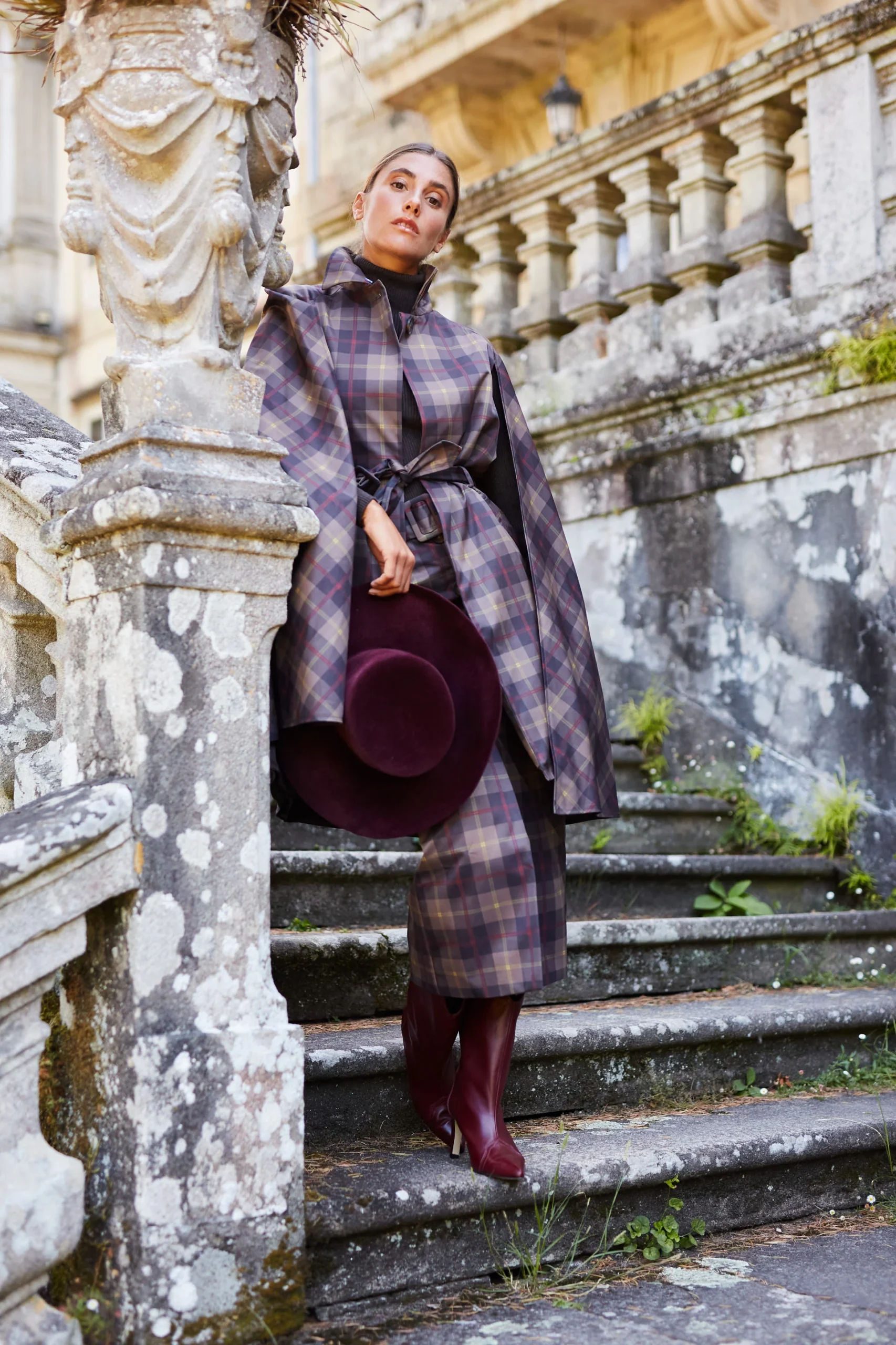 GABARDINA PIERINA MARRON - Imagen 5