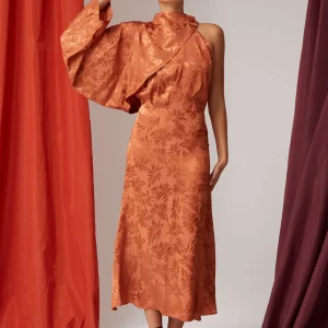 VESTIDO PAVLOVA NARANJA