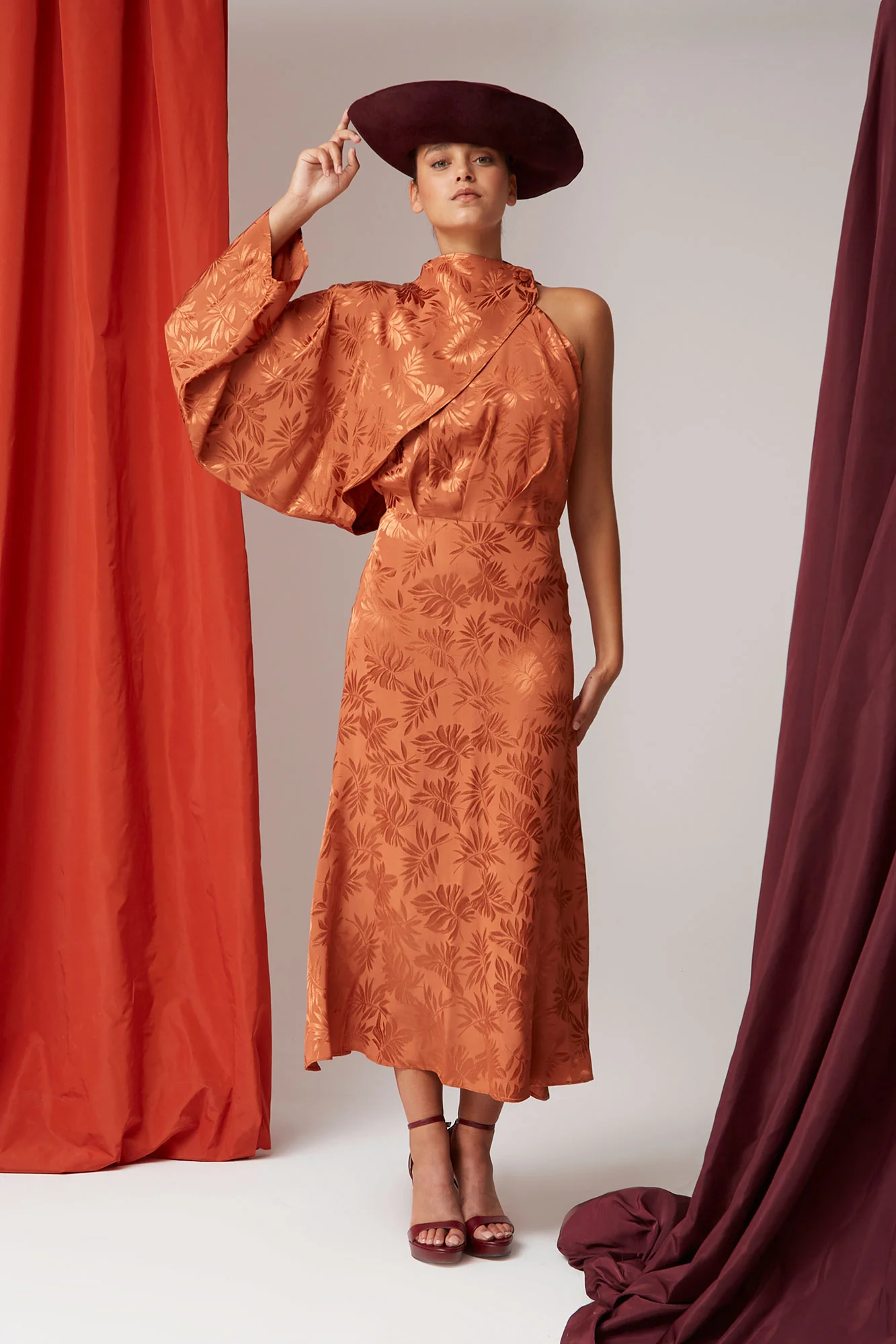 VESTIDO PAVLOVA NARANJA