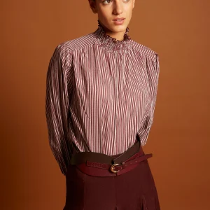 BLUSA CHARLES BURDEOS