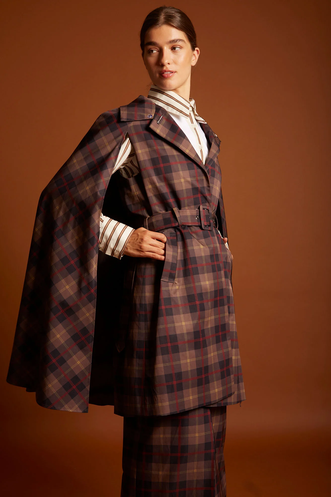 GABARDINA PIERINA MARRON - Imagen 7