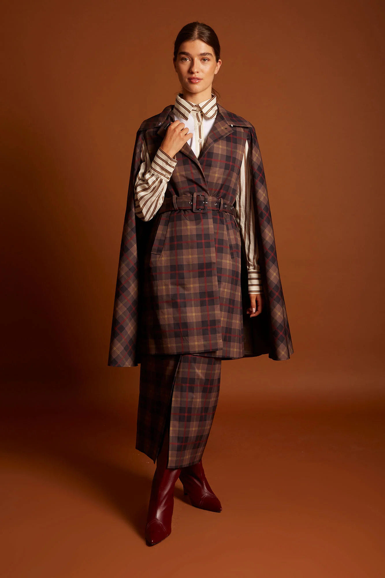 GABARDINA PIERINA MARRON - Imagen 8