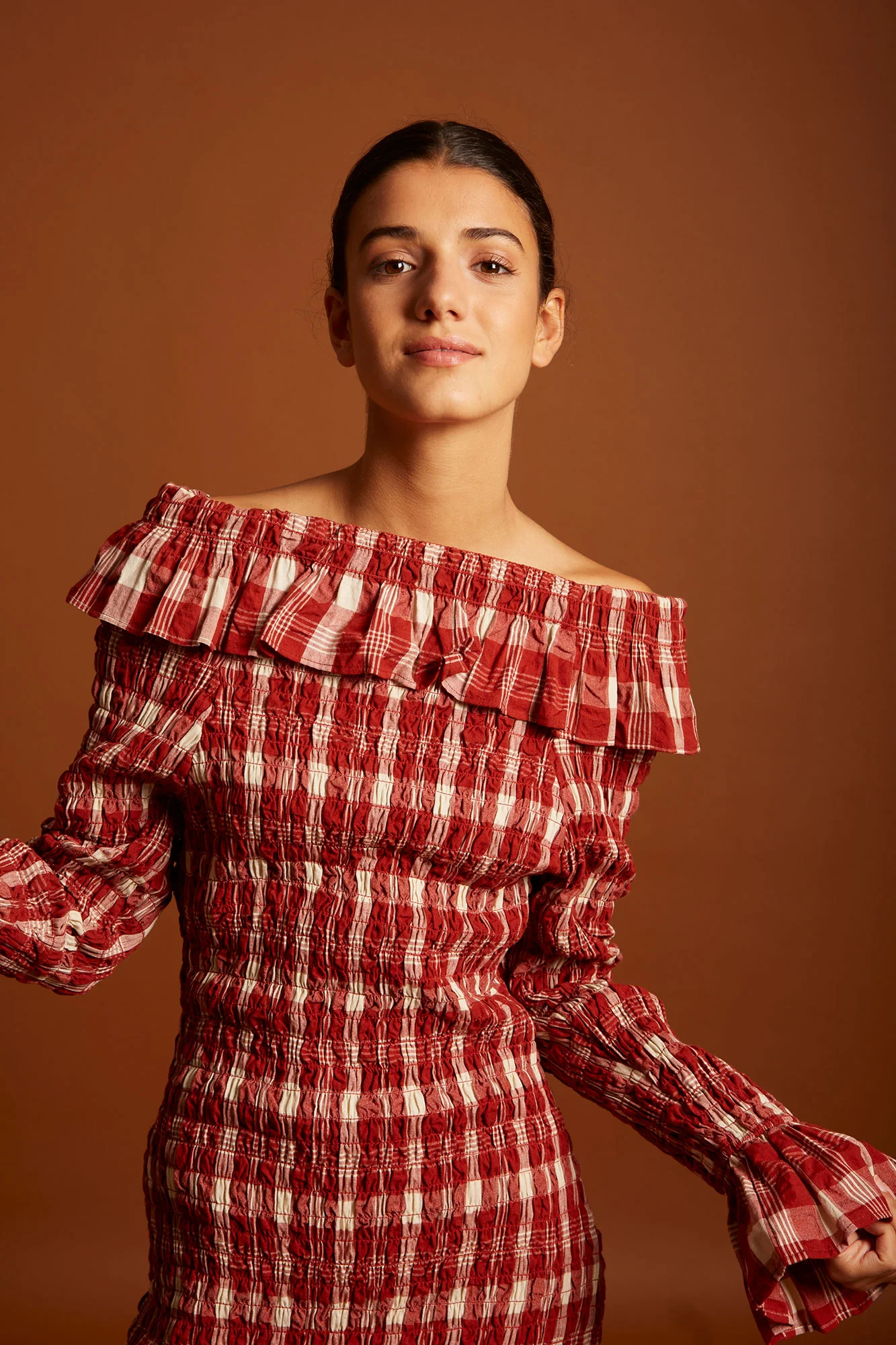 VESTIDO CHARLOTTE CORAL