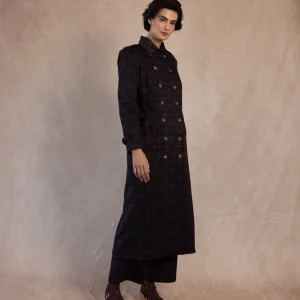 ABRIGO BELGA GRANATE