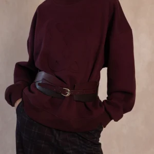 SUDADERA ENYA BURDEOS