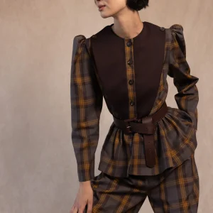 CHAQUETA OCTAVIA MARRON