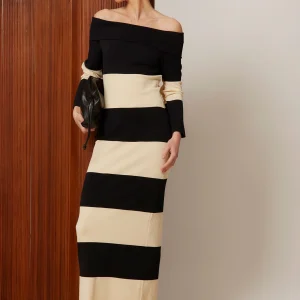 VESTIDO ENEA BLANCO/NEGRO