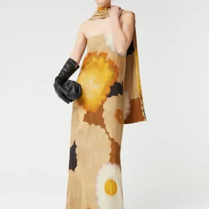 VESTIDO OLIVA MOSTAZA