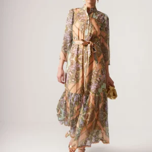 VESTIDO ALADINA SALMON