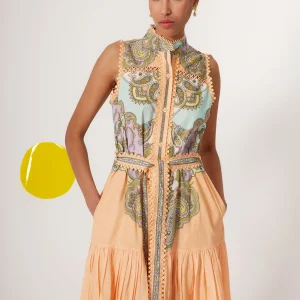 VESTIDO AMINA SALMON