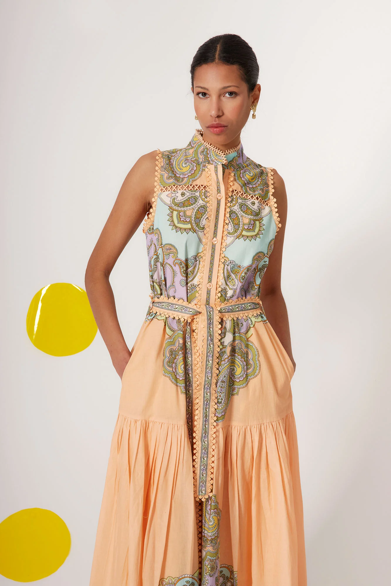 VESTIDO AMINA SALMON