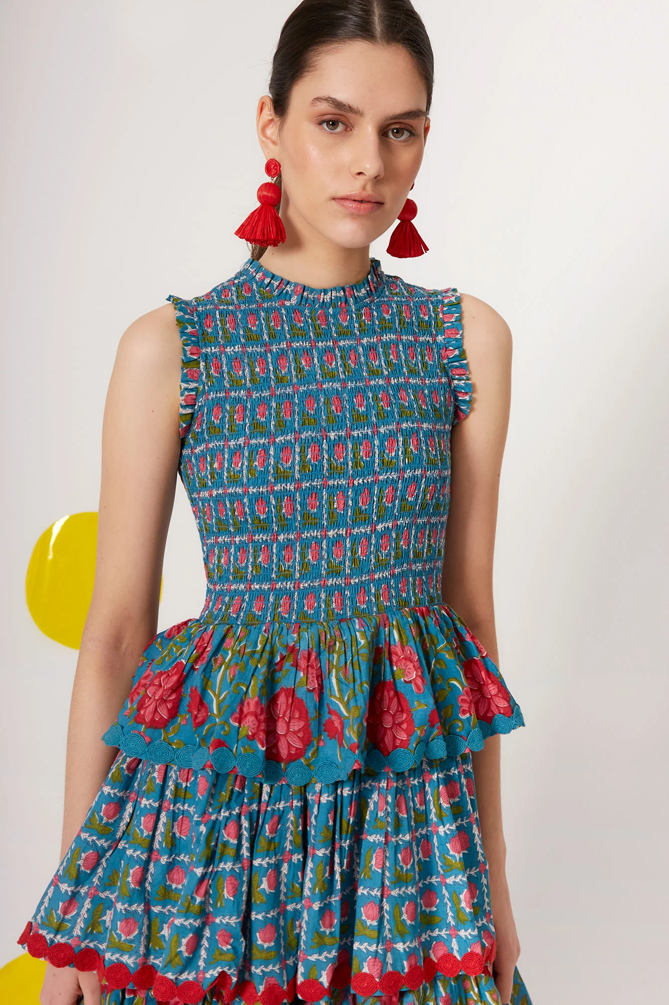 VESTIDO ORLANE AZUL - Imagen 3