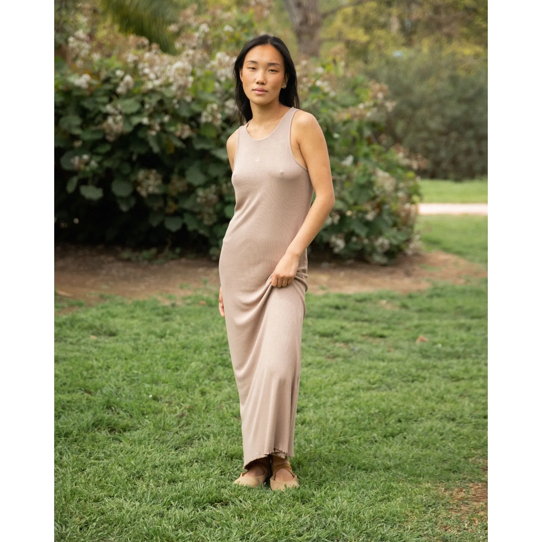 Vestido Canalé Moca