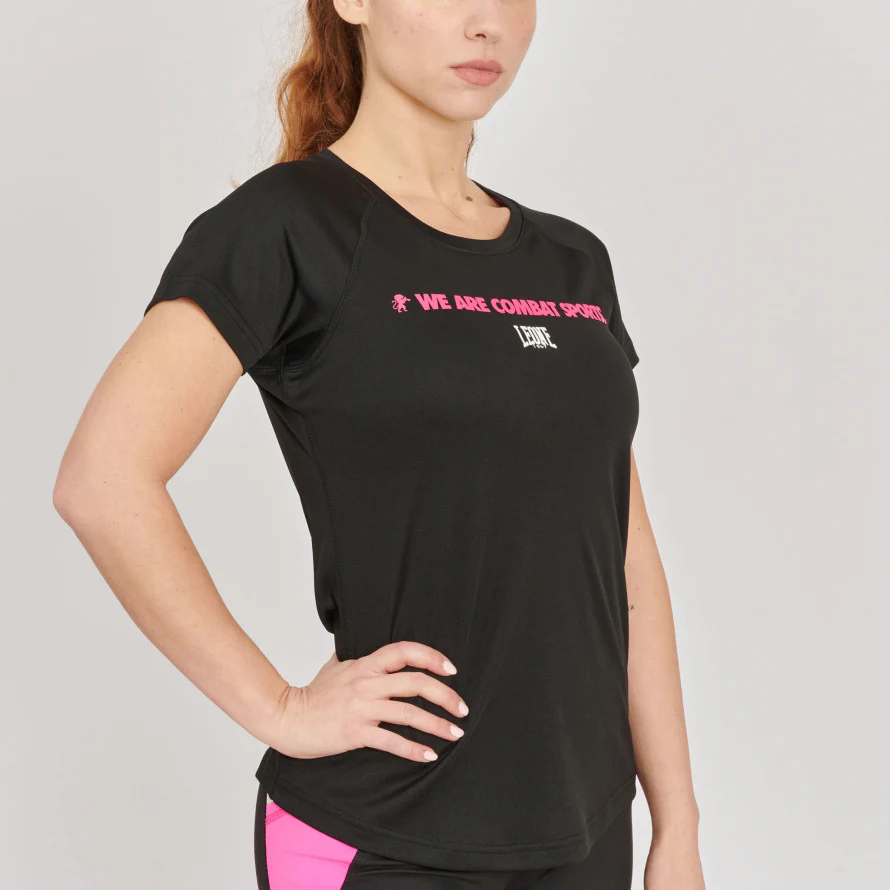 Camiseta mujer Leone Logo Wacs ABX144