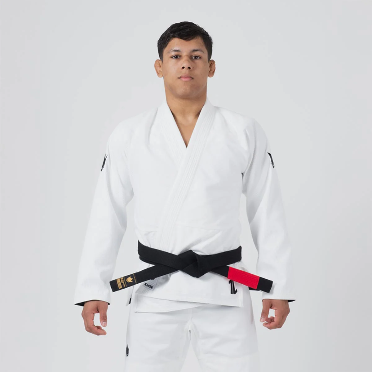 BJJ Gi Kingz The One V2 IBJJF Blanco - Imagen 4