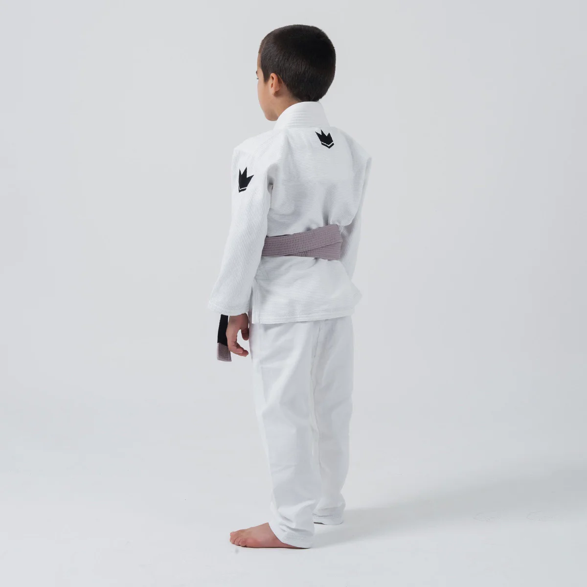 BJJ Gi niño Kingz Kore V2 IBJJF Blanco - Imagen 5