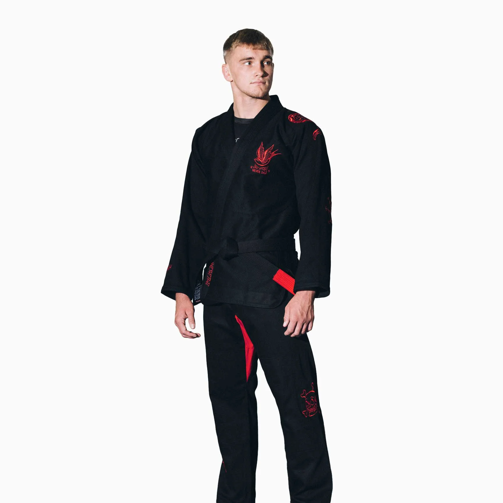 BJJ Gi Manto Miko BJJ Gi Negro - Imagen 3