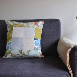 Funda de cojín: Botánica azul