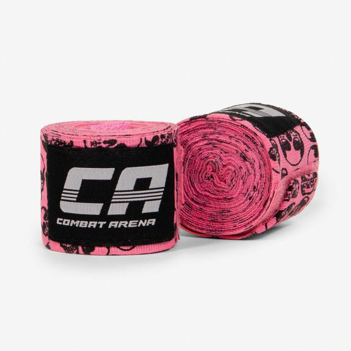 Vendas de boxeo Combat Arena Calaveras Rosadas 4.5 metros